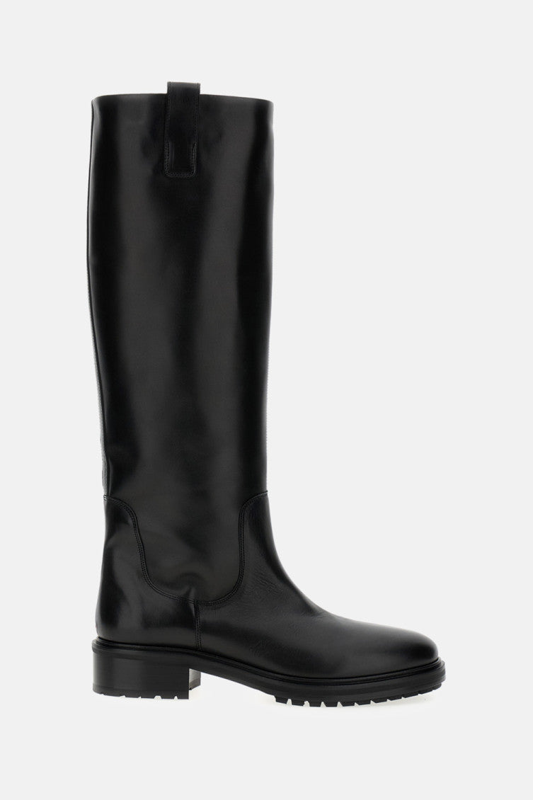 Black Leather Boots 1