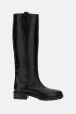 Black Leather Boots 1