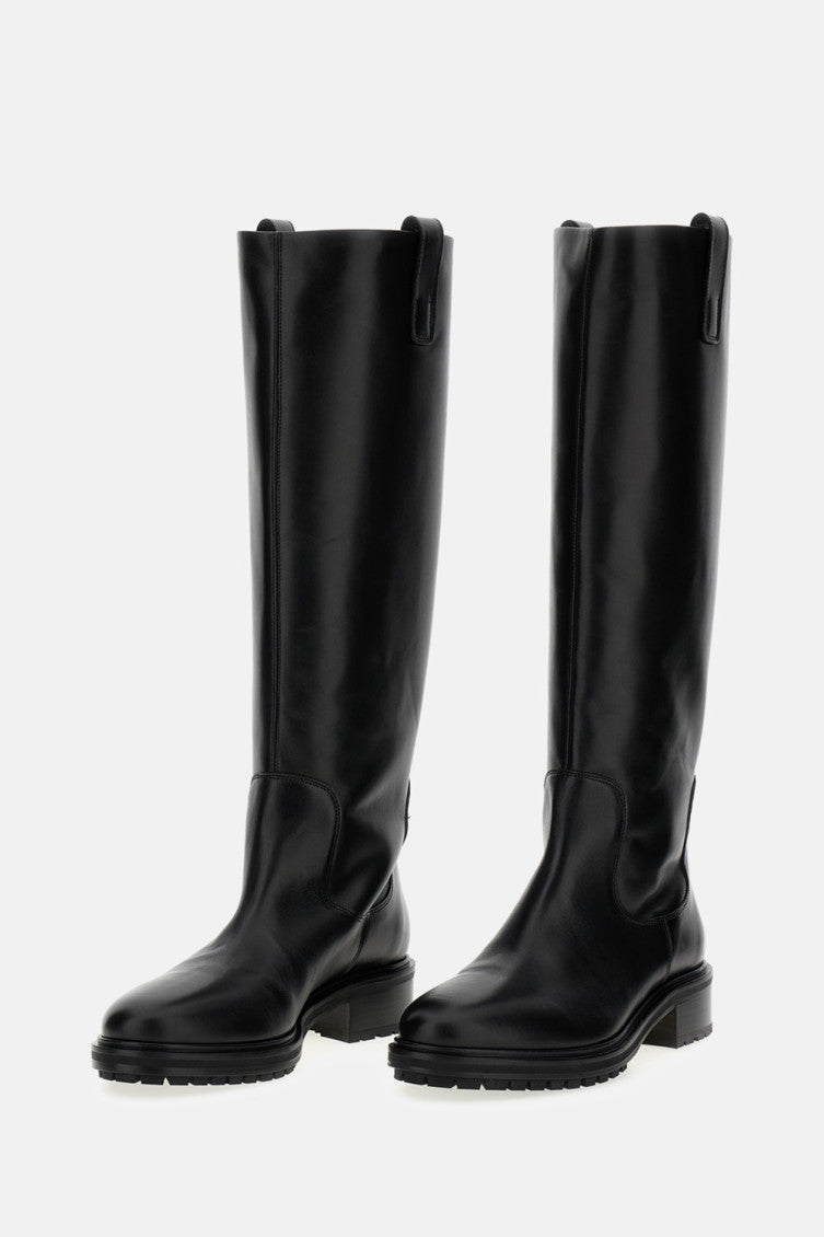 Black Leather Boots 2