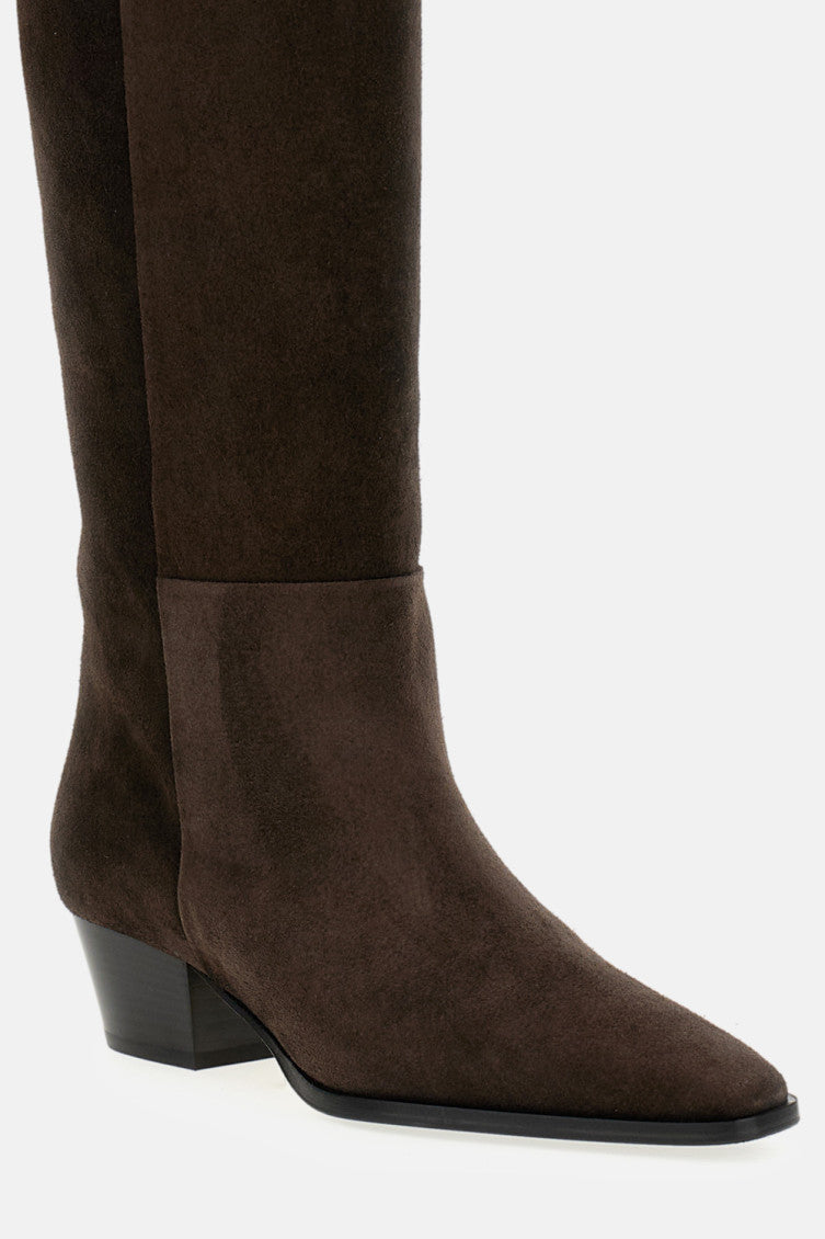 Brown Knee-High Boots 4