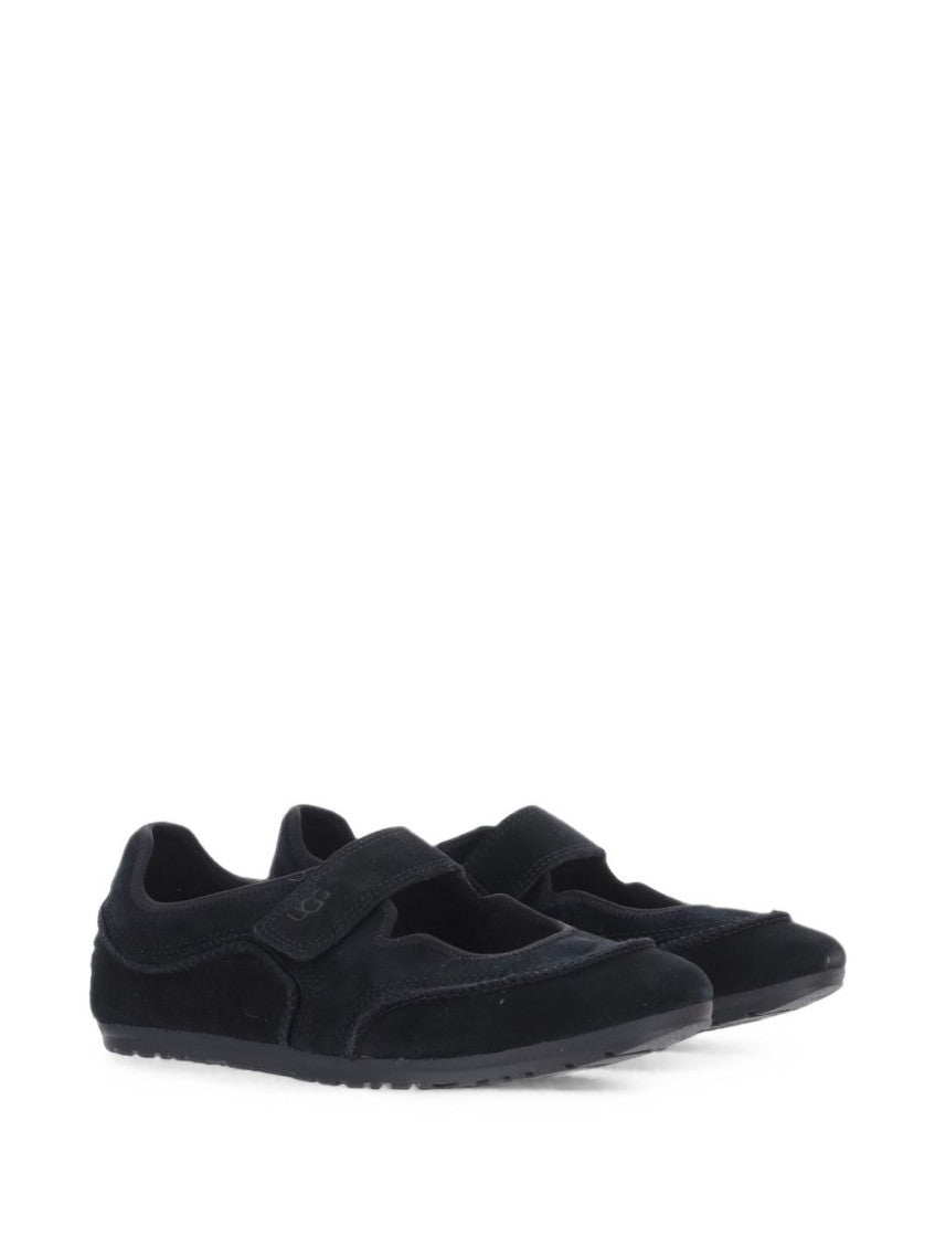 Black Quill Mary-Jane Ballet Flats 2