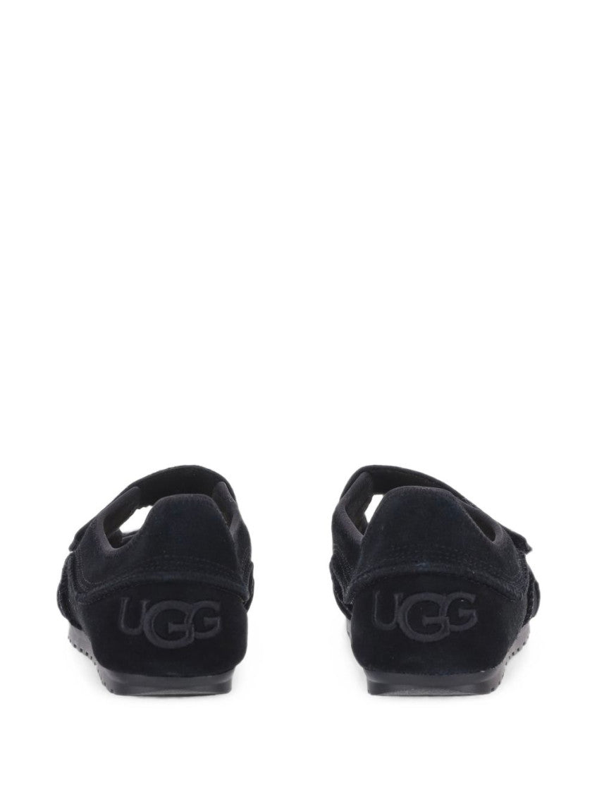 Black Quill Mary-Jane Ballet Flats 4