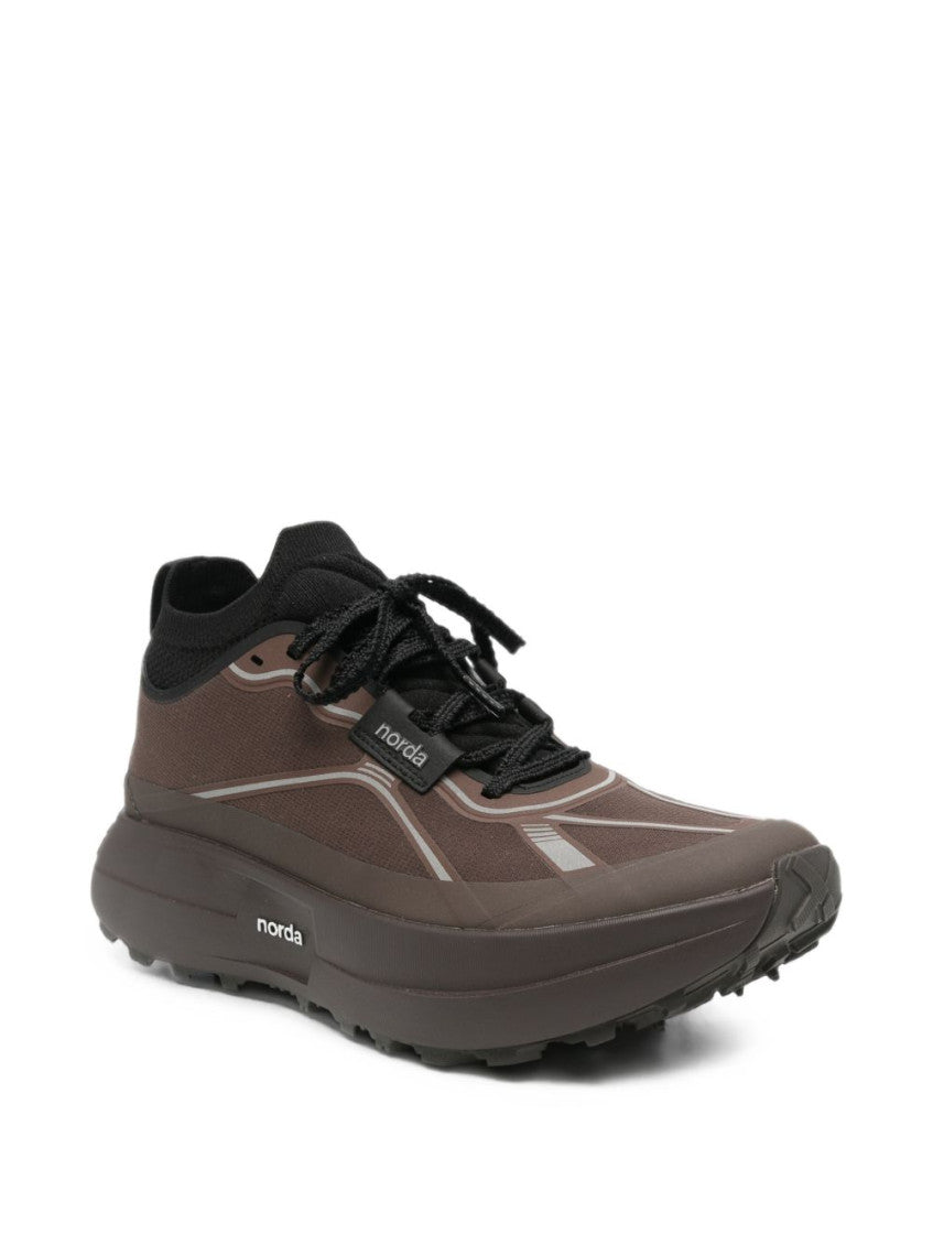 Brown Logo Sneakers 2