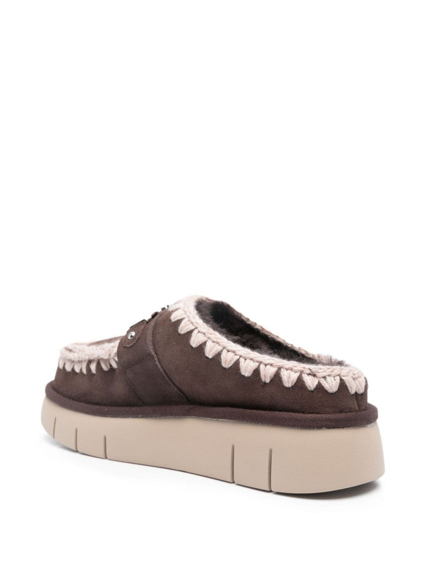 Brown Bounce Mules 2