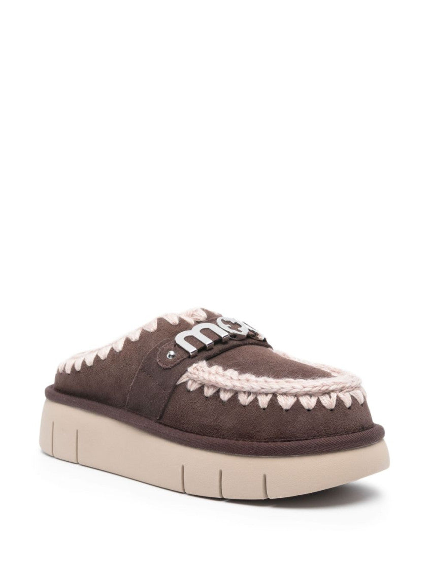Brown Bounce Mules 3