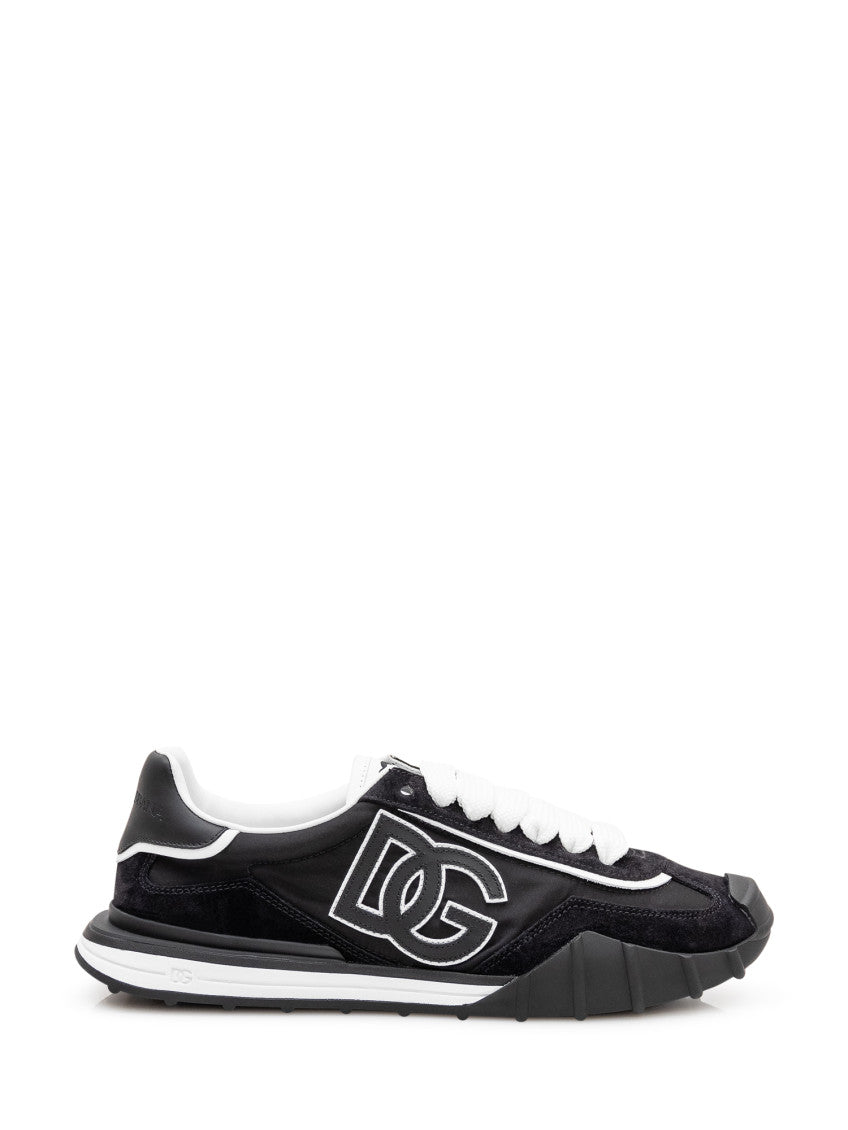 Black Logo Sneakers 1