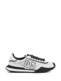 BlackWhite Logo Sneakers 1