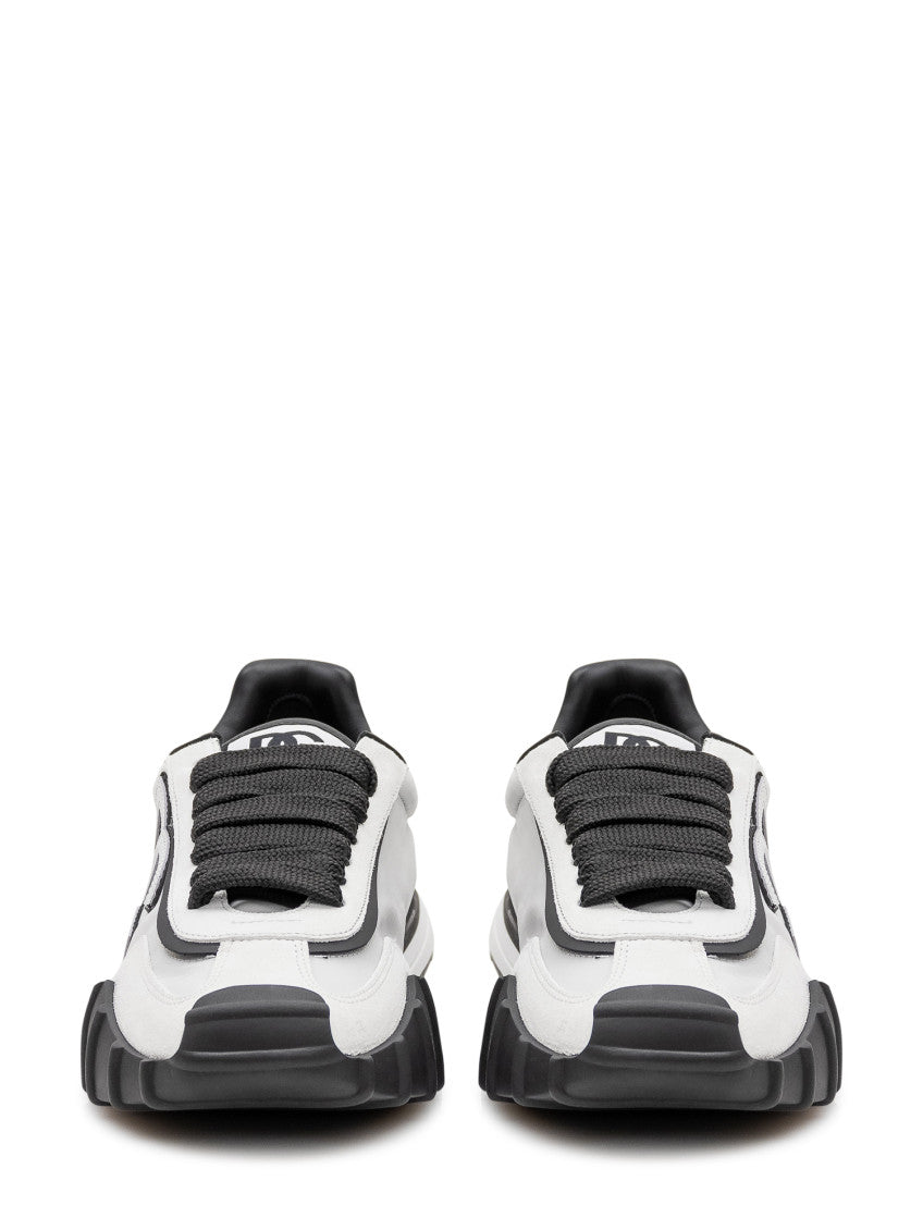 BlackWhite Logo Sneakers 2