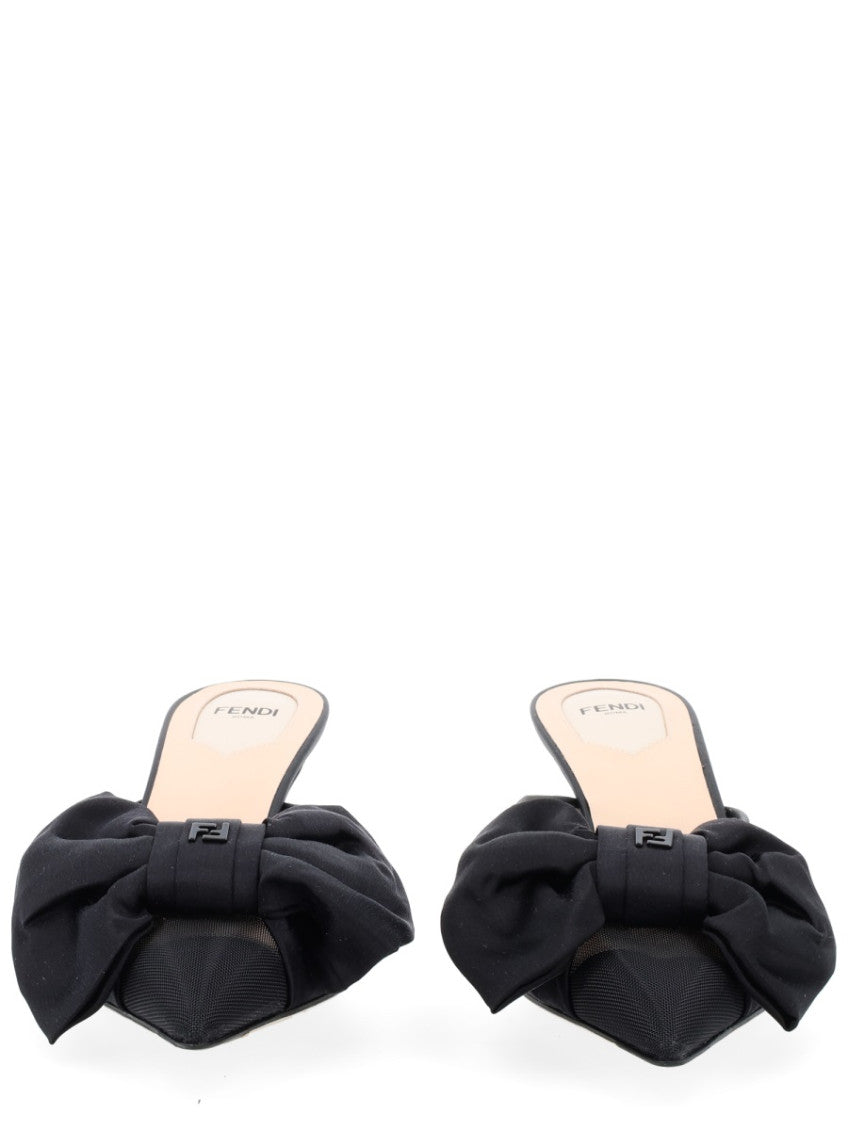 Black Colibri Bow Pumps 3