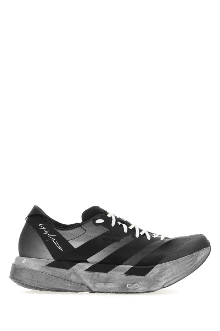 Black Logo Pro 4 Sneakers 1