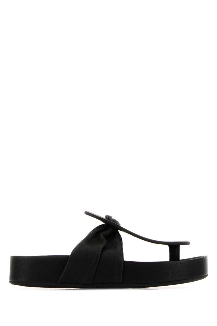 Black Fusbet Sandals 1