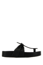 Black Fusbet Sandals 1