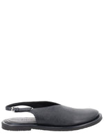 Black Leather Sandals 1