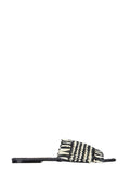 Multicolor Tamires Fringed Flats 1