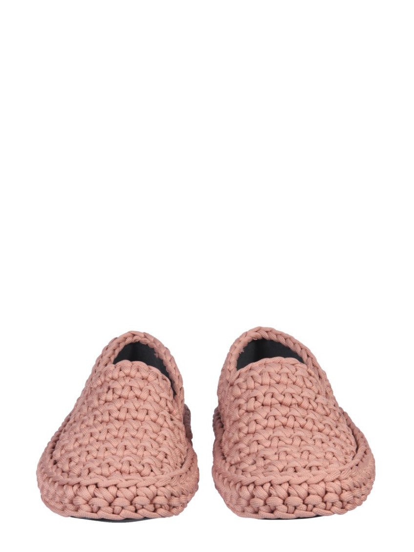 Pink Braided Sneakers 2