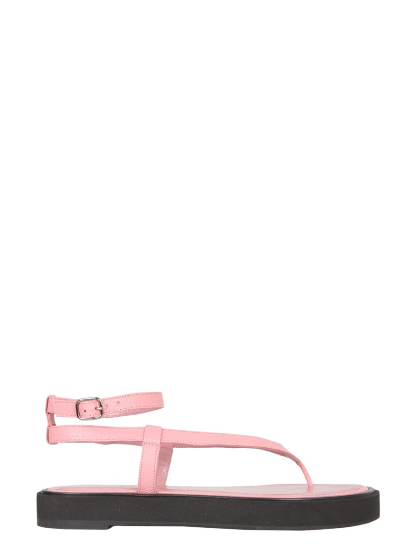 Pink Ankle-strap Sandals 1