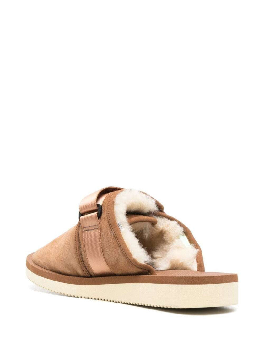 Brown Logo Mules 4
