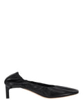 Black Leather Pumps 1