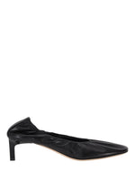 Black Leather Pumps 1