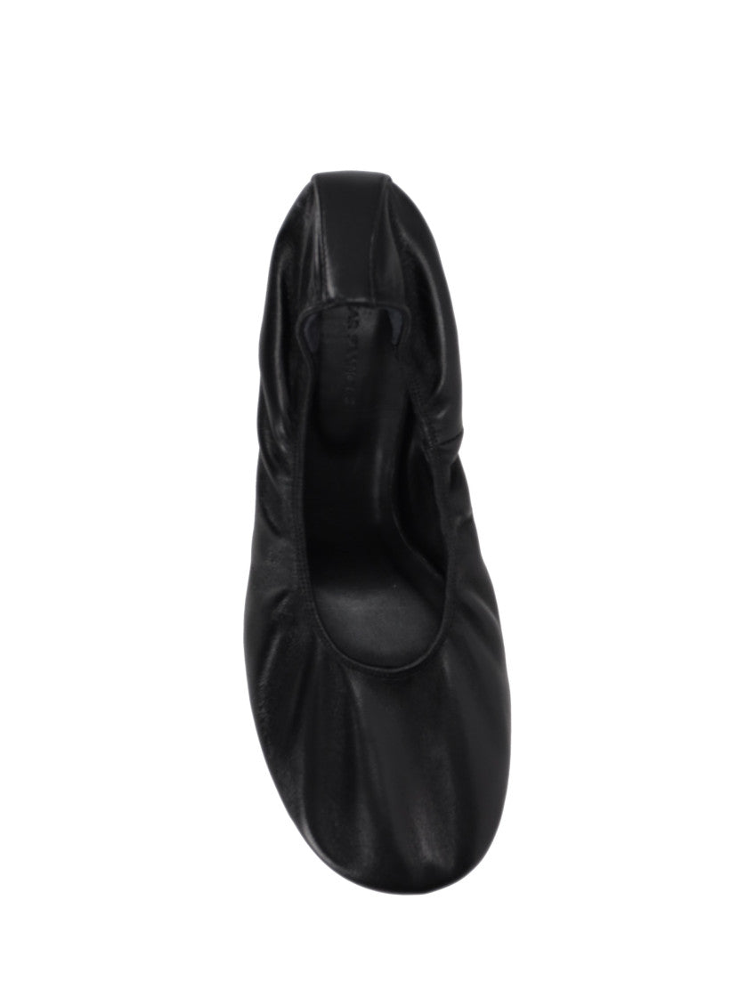 Black Leather Pumps 3