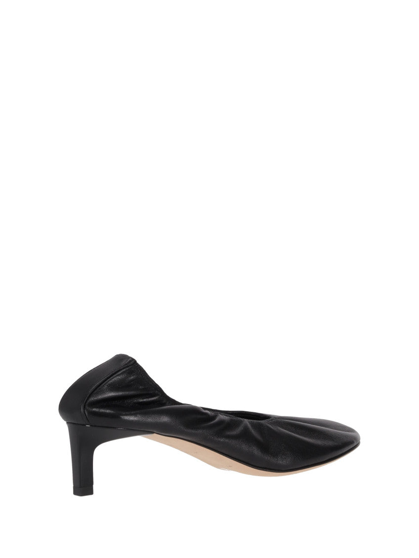 Black Leather Pumps 4