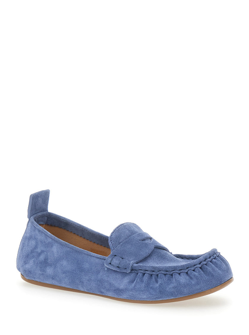 Blue Suede Loafers 2