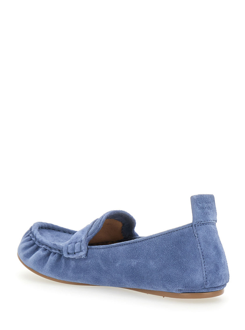 Blue Suede Loafers 3