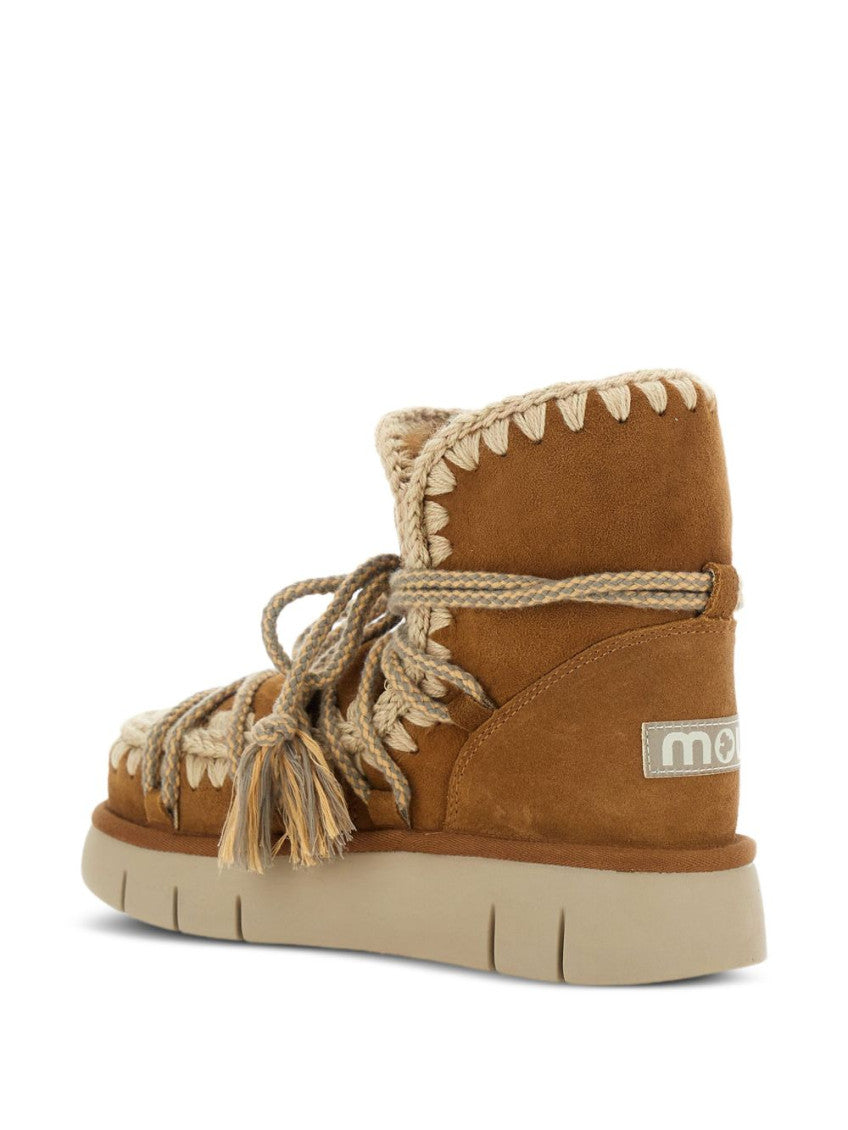Brown Esmiko Logo Boots 4