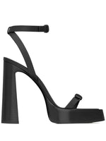 Black Platz Platform Heels 1