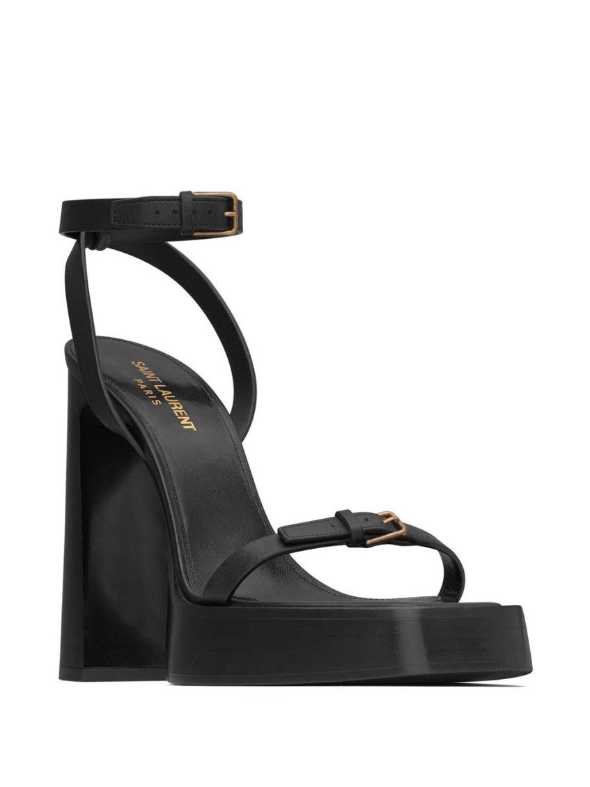 Black Platz Platform Heels 2