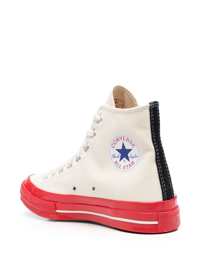 White Chuck High-top Sneakers 2