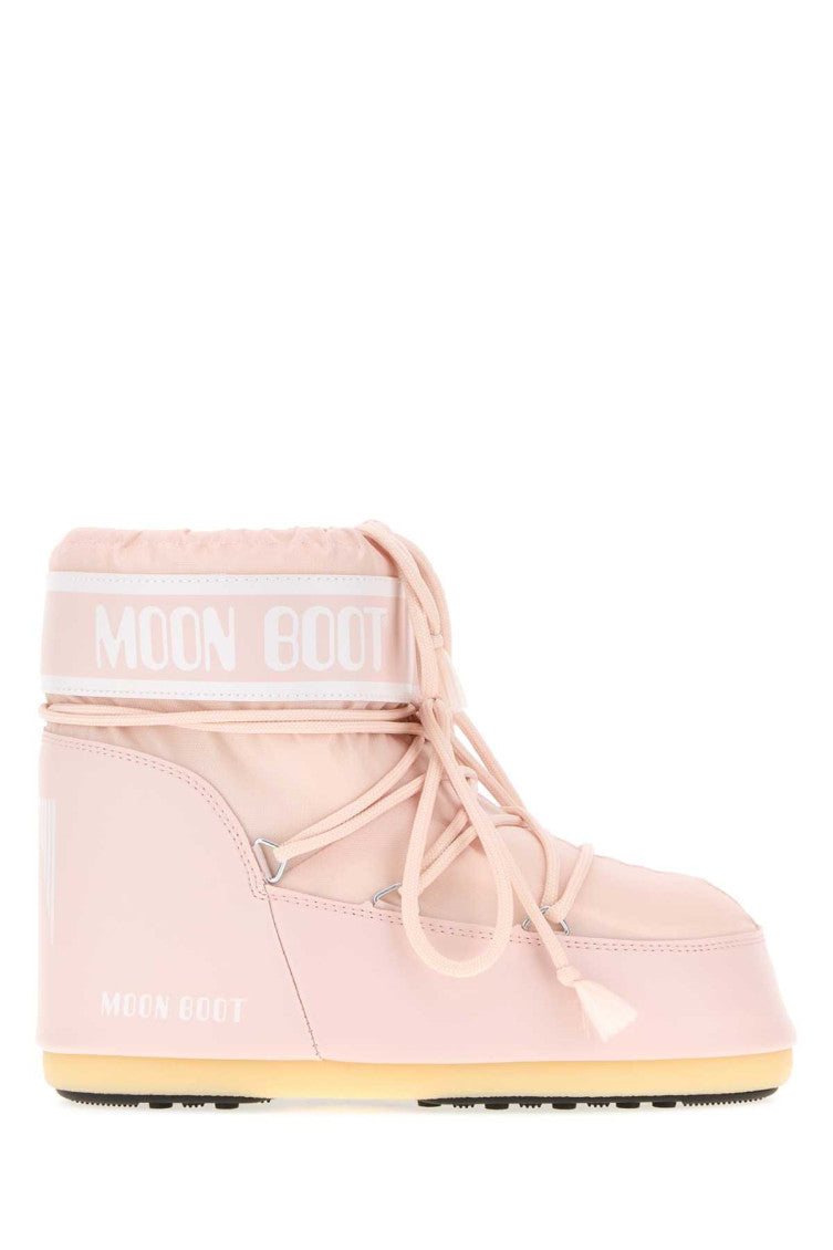 Light Pink Icon Low Ankle Boots 1