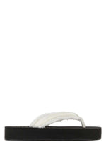 White Jet Lag Slippers 1