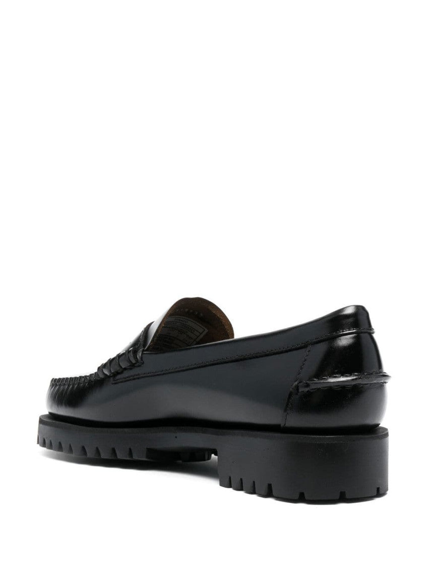 Black Dan Leather Loafers 3