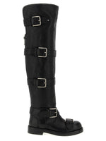 Black Leather Boots 1