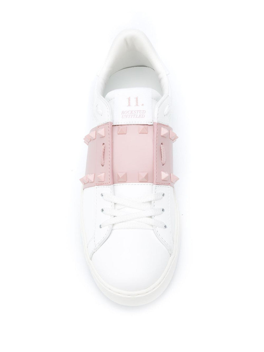 Pink Untitled Slip On Sneakers 2