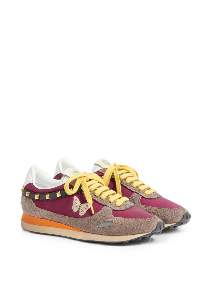 Multi Color Studded Sneakers 3