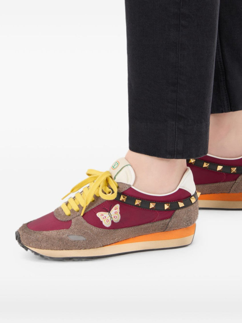 Multi Color Studded Sneakers 5