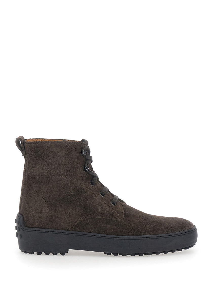 Brown Logo Boots 1