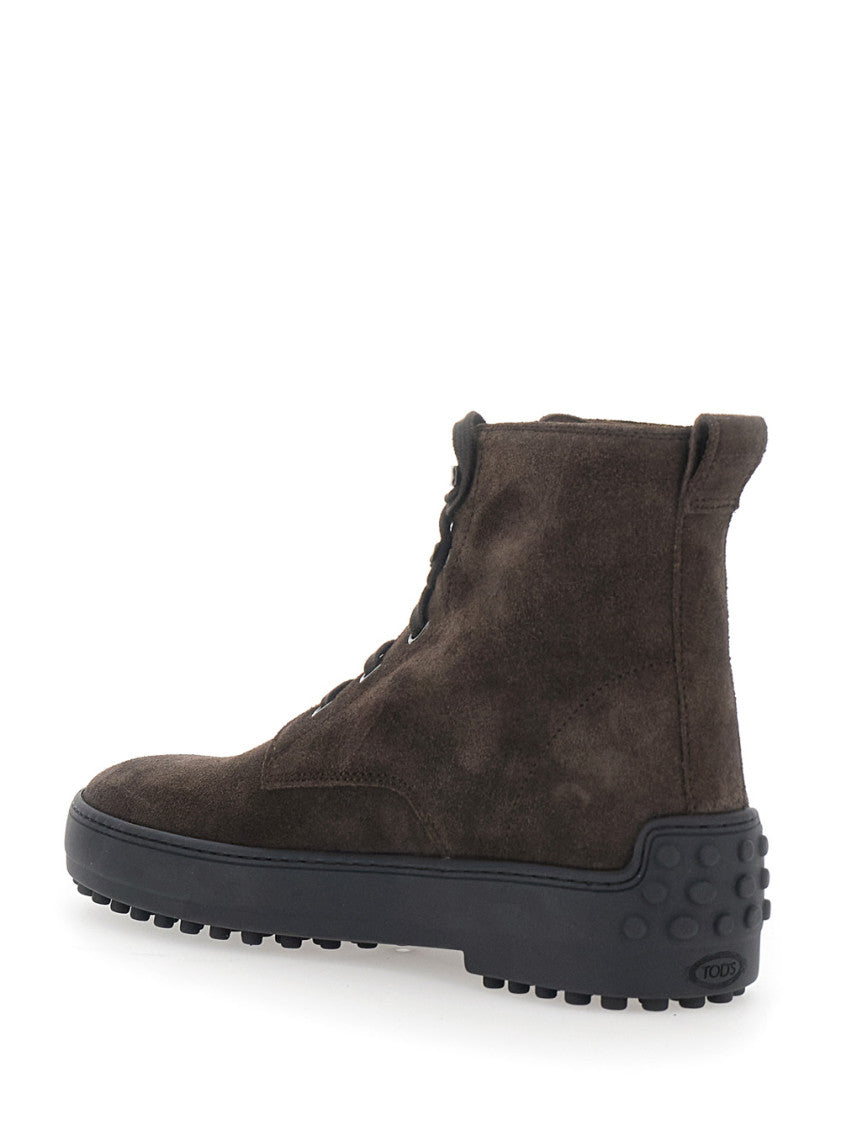 Brown Logo Boots 3