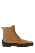 Tan Logo Gommino Boots 1