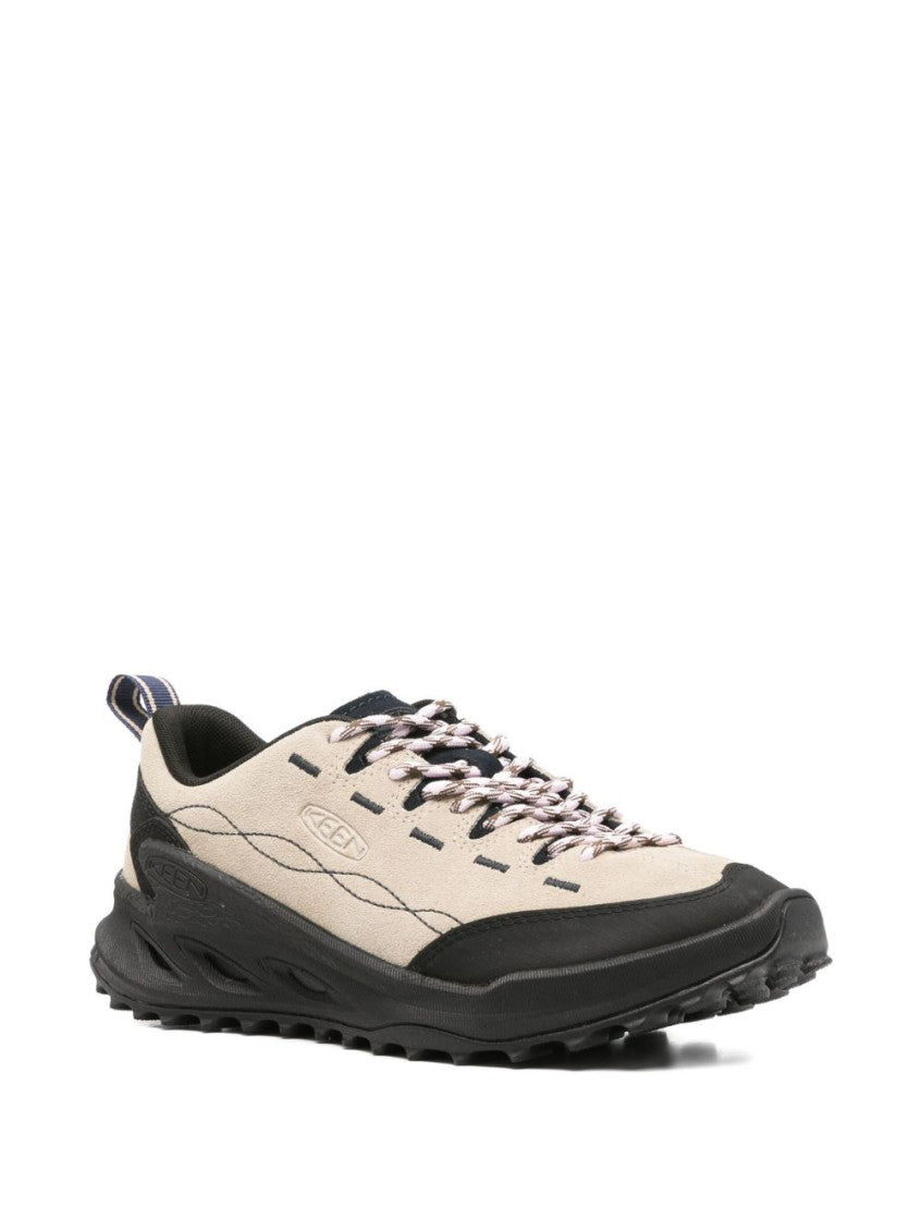 Beige Color Block Jasper Sneakers 2