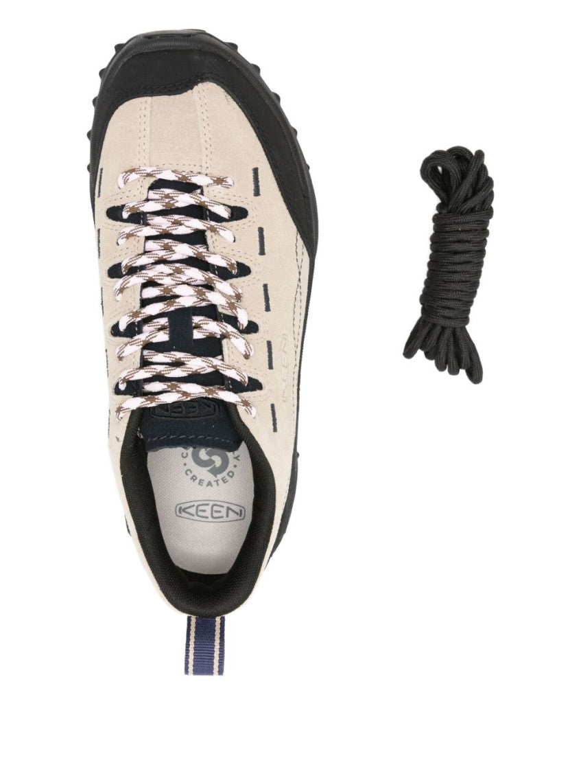 Beige Color Block Jasper Sneakers 4