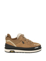 Beige Color Block Sneakers 1