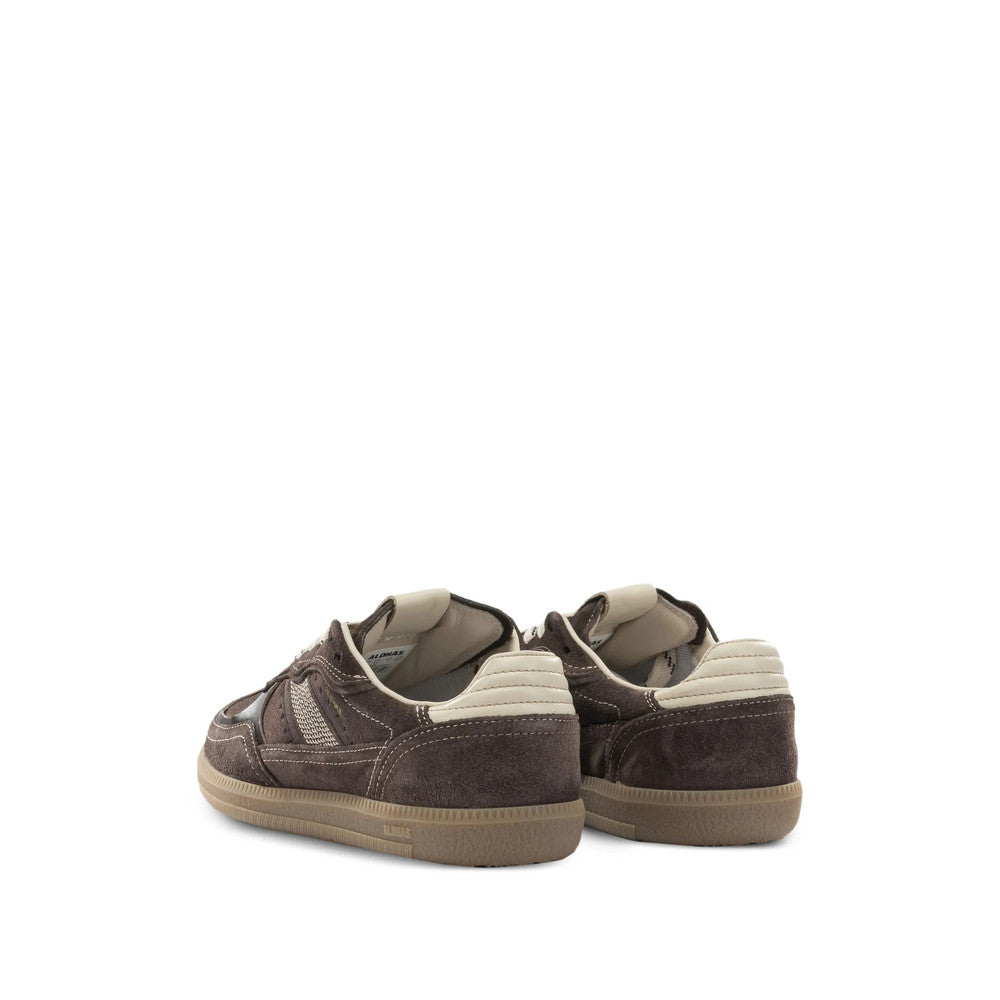 Brown Perforated Sneakers 3
