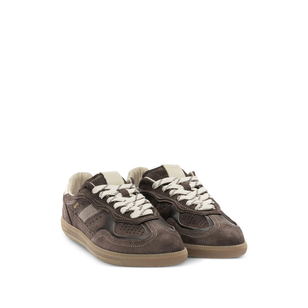 Brown Perforated Sneakers 4