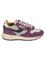 Purple Color Block Reelwind Sneakers 1