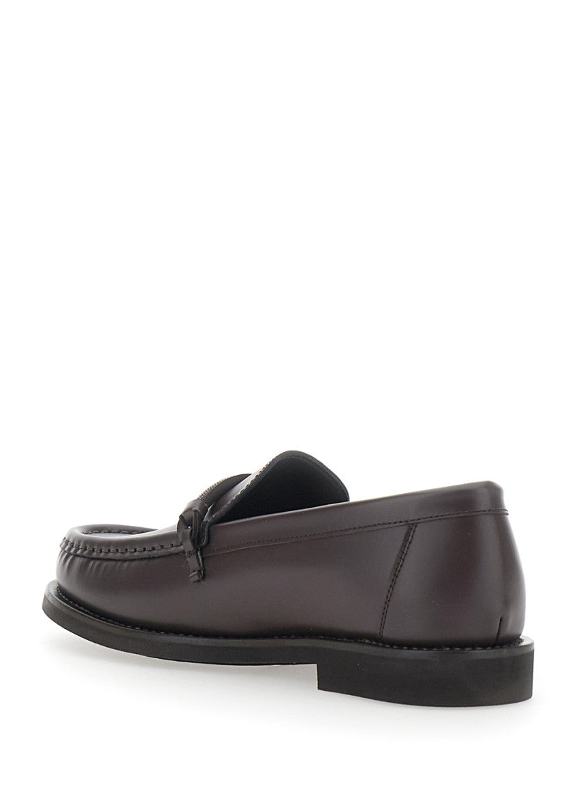 Brown Slip On  Loafers 3