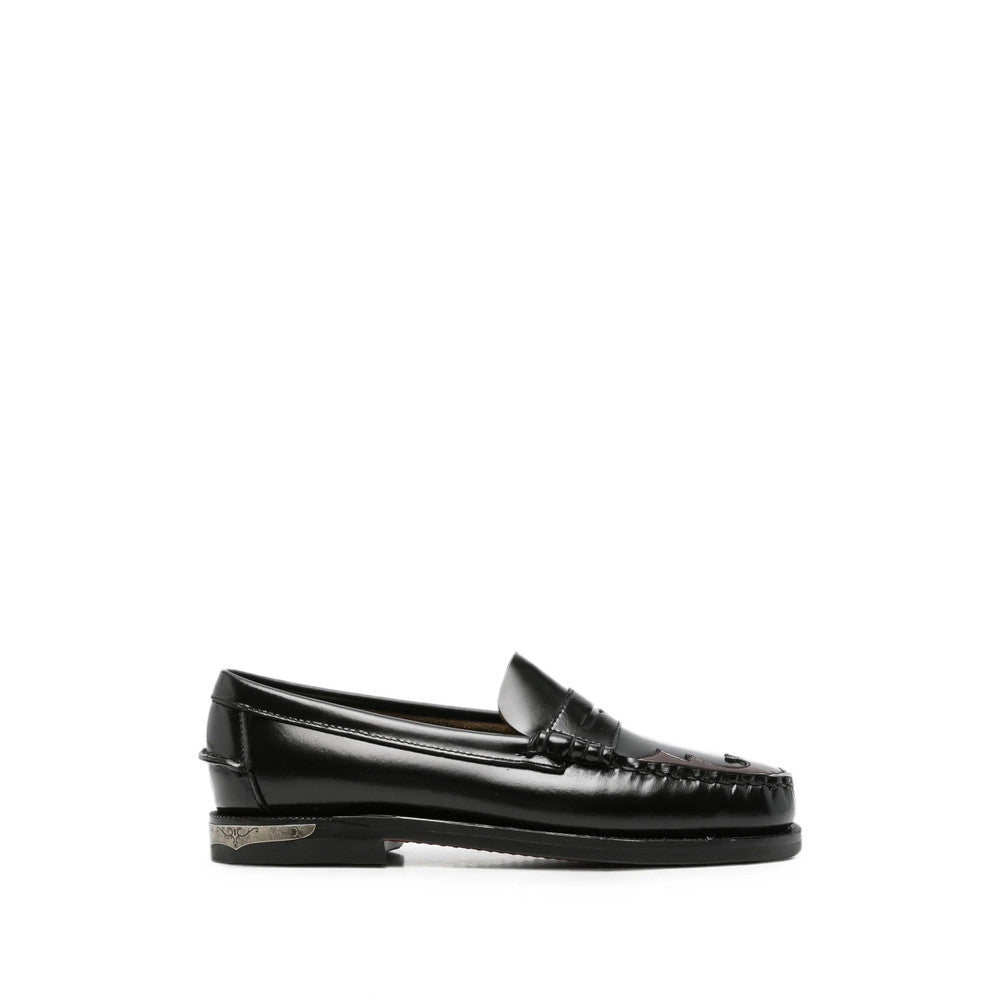 Black Western Loafers 1