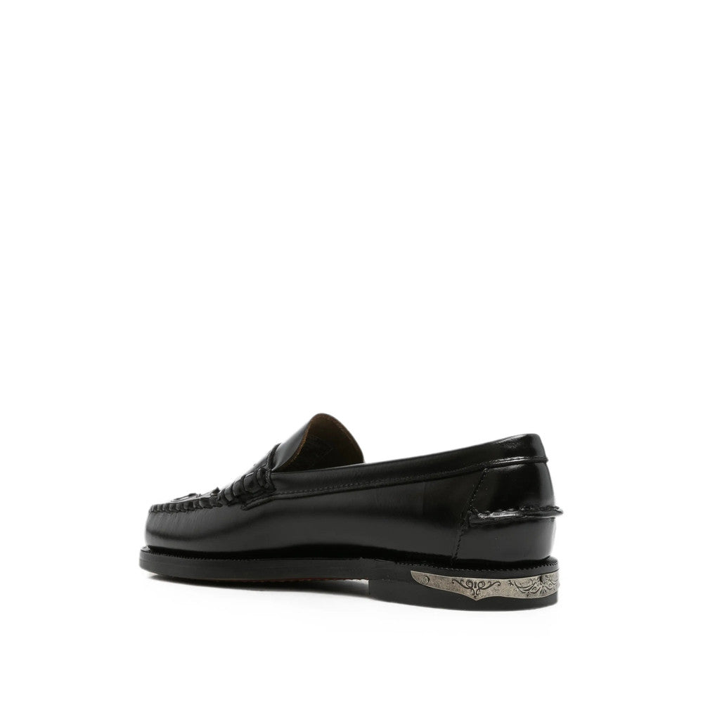 Black Western Loafers 2